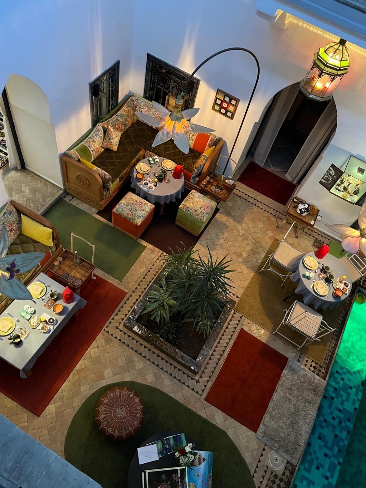 Riad Al Ibtikar Marrakesch Exterior foto